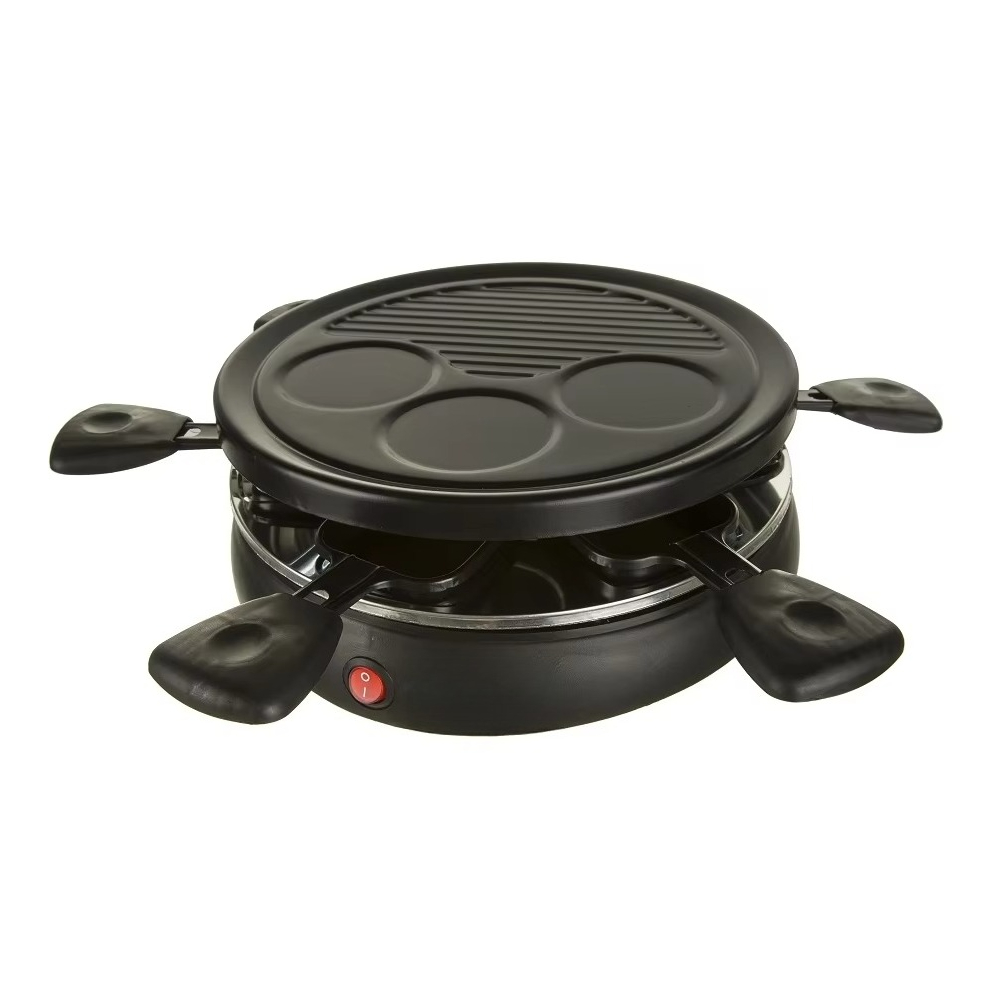 Raclette Grill Table - 1200와트 전기 테이블 그릴 CR_6606 (탈착식