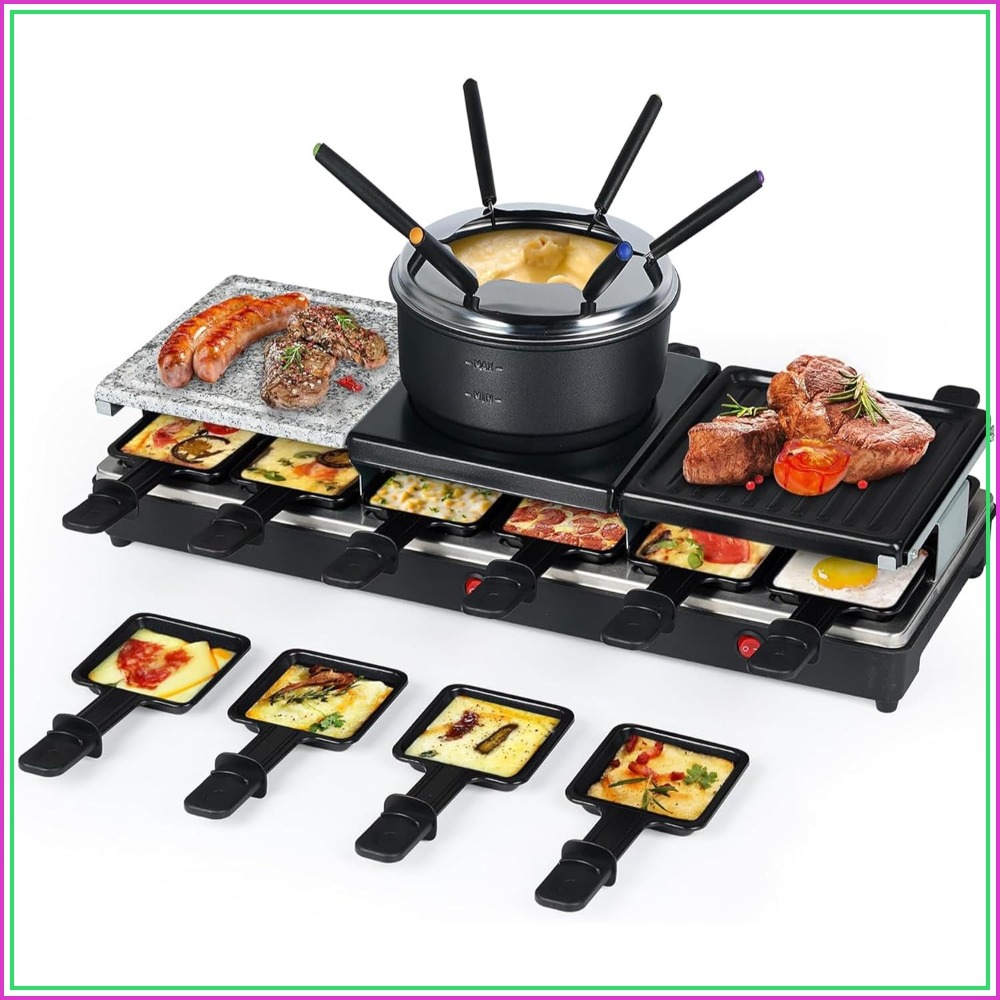 Raclette Grill Table - 라클렛 테이블 그릴 - 실내용 전기