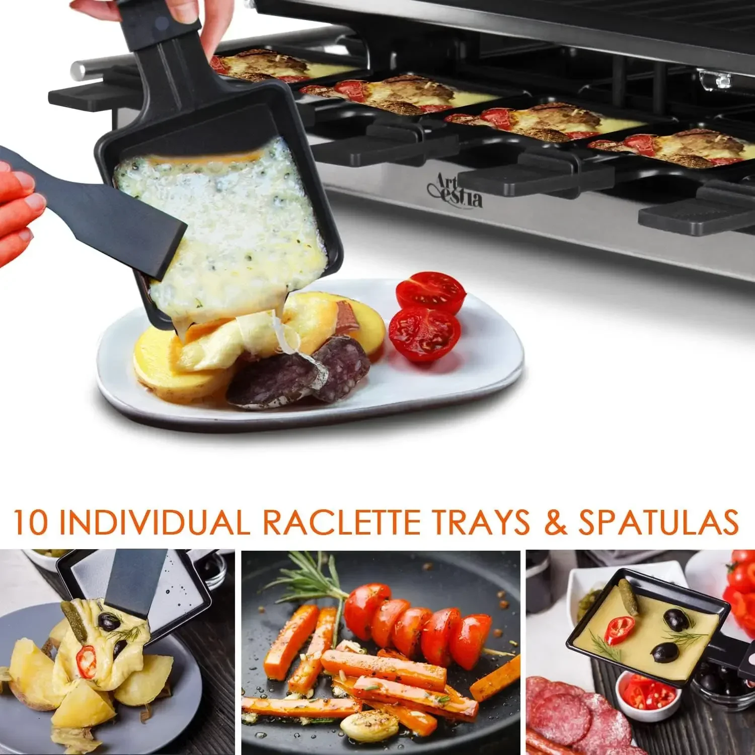 아르테시아 라클렛 테이블 그릴, 1500W 라클렛 그릴 - Raclette Grill Table 리뷰 및 가격
