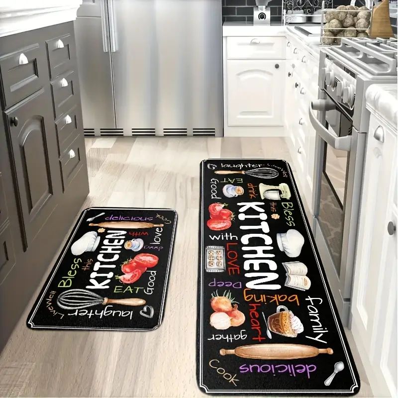 VIKAMA 2/3피스 주방 가전 바닥 매트 미끄럼 방 - Kitchen Appliances Made In Usa 리뷰 및 가격