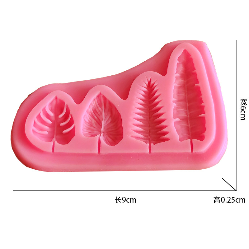 종려 잎과 거북이 잎 실리콘 금형 퐁당 케이크 금형 초 - Kitchen Appliances For Baking 리뷰 및 가격