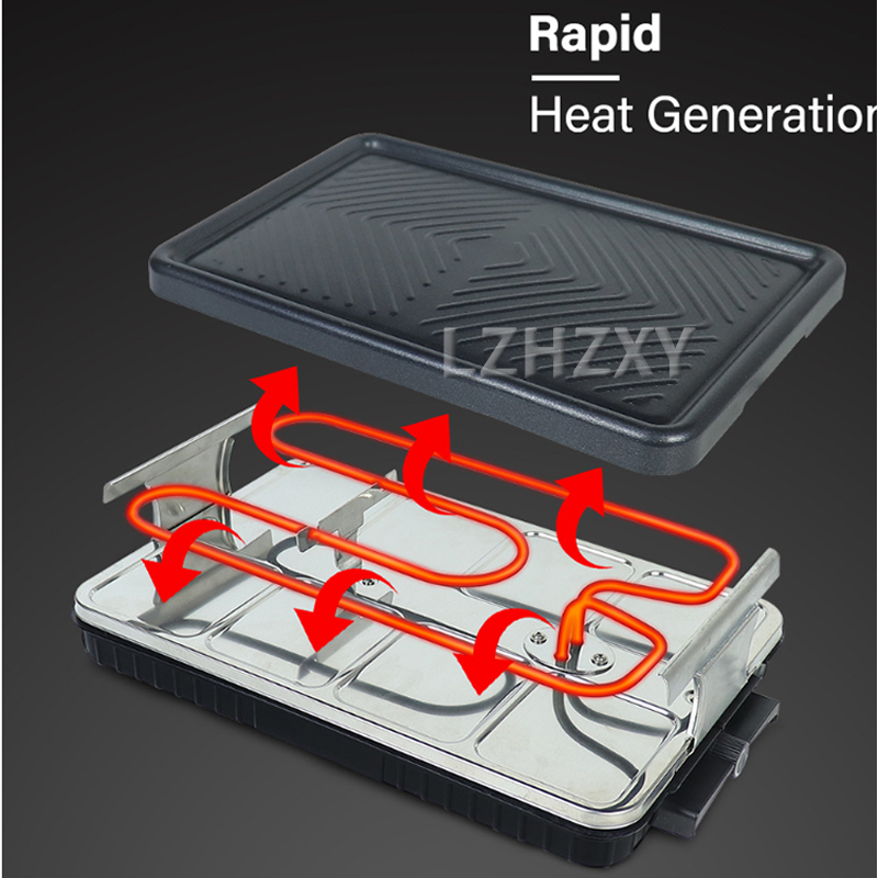 테이블 그릴 전기 한국식 바베큐 그릴 실내 치즈 라클렛 - Raclette Grill Table 리뷰 및 가격