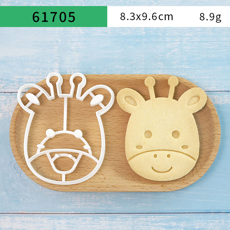 4개 동물 쿠키 커터 세트 3D 귀여운 사자 호랑이 기 - Kitchen Appliances For Baking 리뷰 및 가격