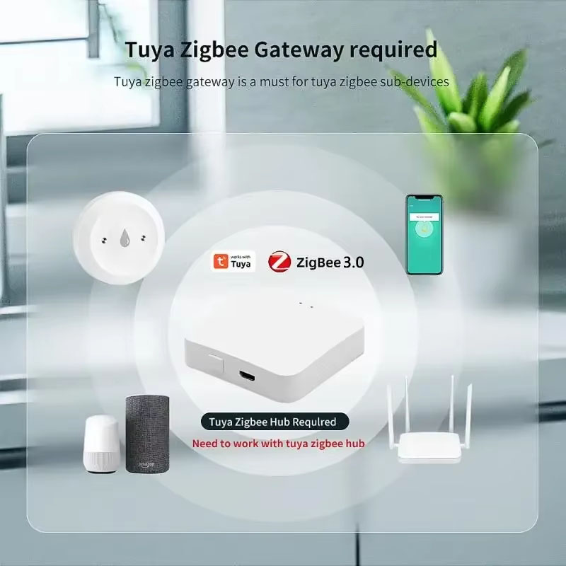 Tuya ZigBee 3.0 누수 감지기 홈 어시스턴트 - Kitchen Appliances Video 리뷰 및 가격