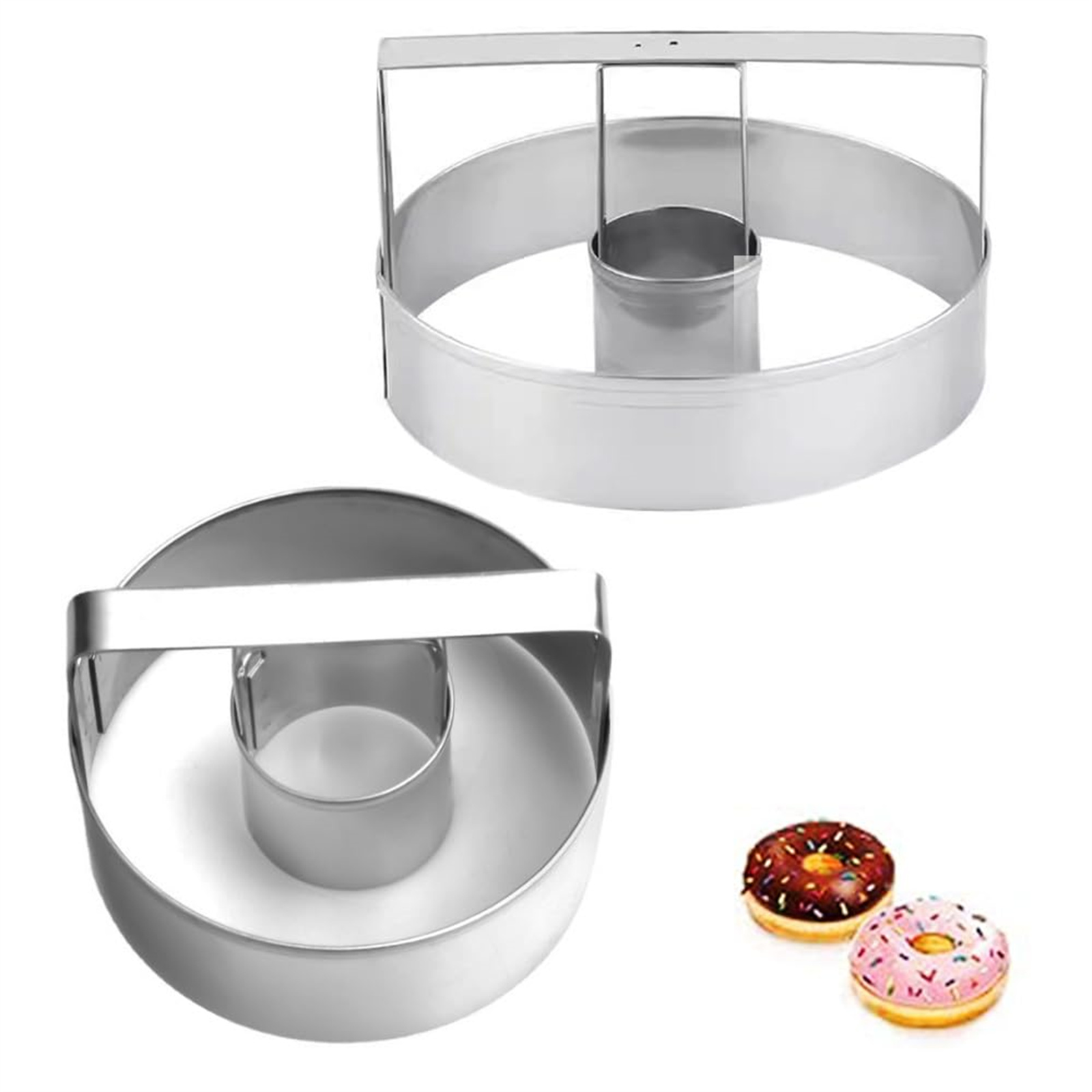 스테인레스 스틸 쿠키 커터 주방 베이킹 라운드 도넛 몰 - Kitchen Appliances For Baking 리뷰 및 가격