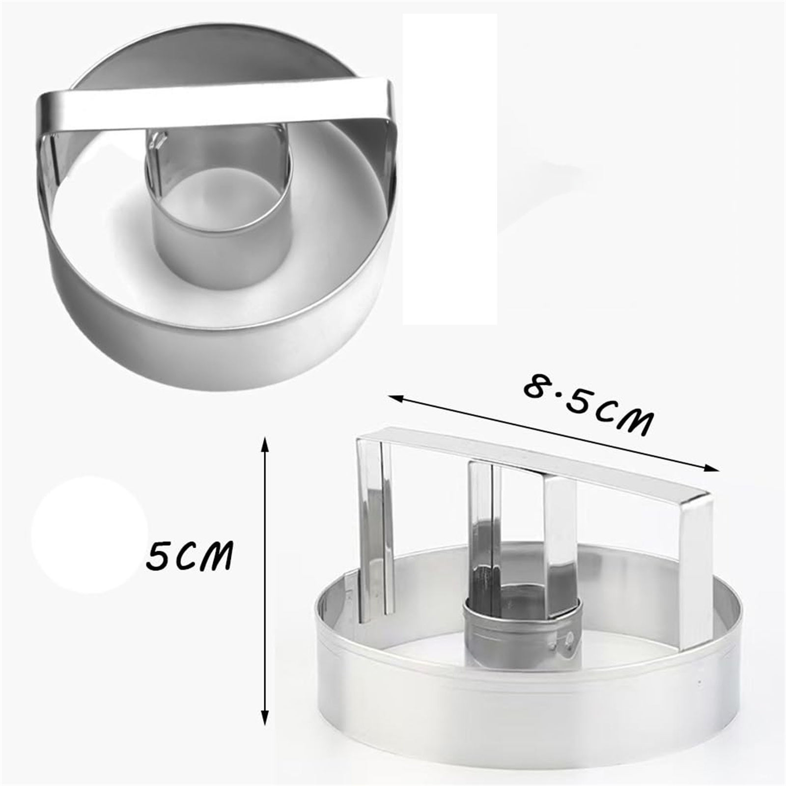 스테인레스 스틸 쿠키 커터 주방 베이킹 라운드 도넛 몰 - Kitchen Appliances For Baking 리뷰 및 가격