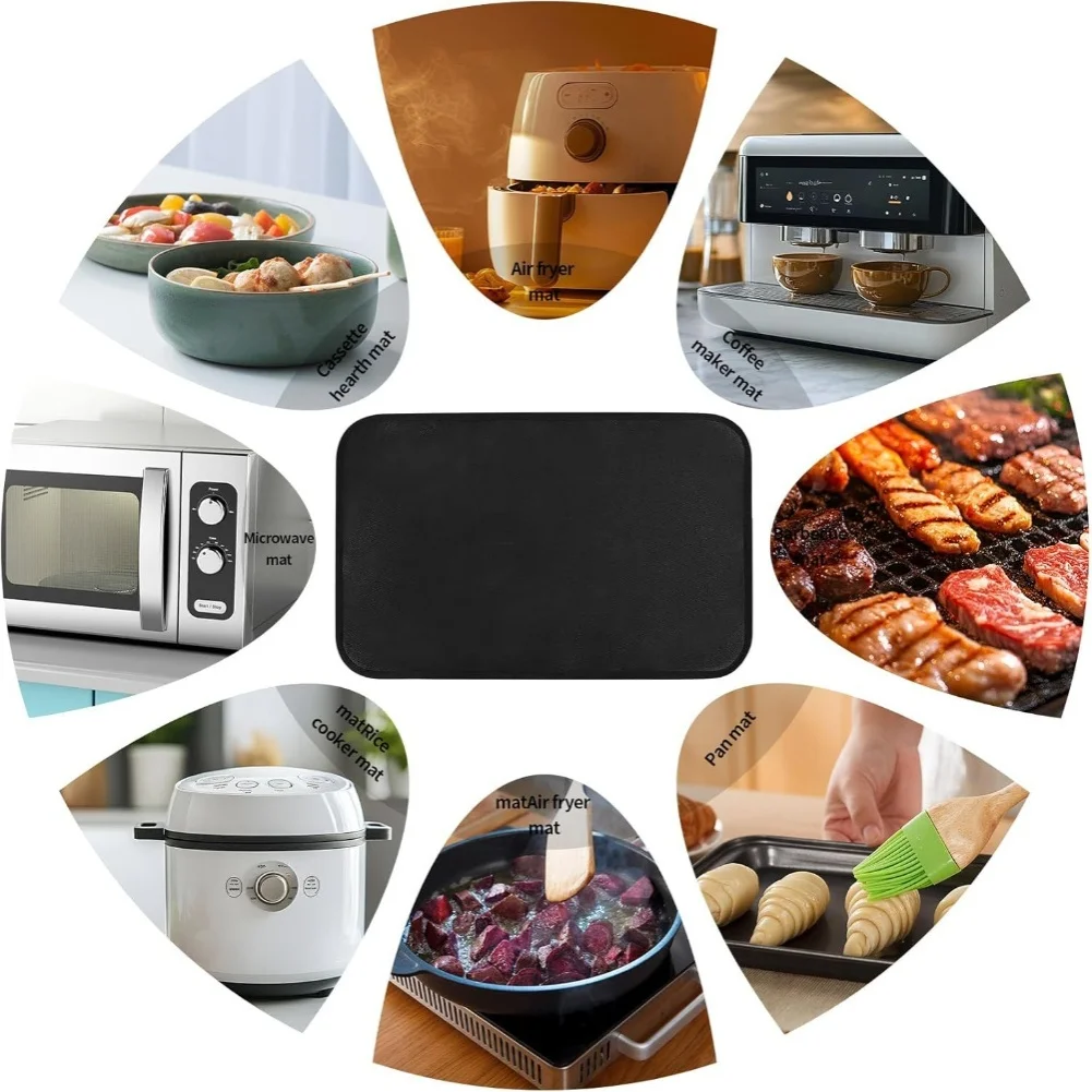 주방 가전제품용 에어프라이어 매트 실리콘 코팅 패드 실 - Kitchen Appliances Are 리뷰 및 가격